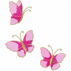 Butterfly Embroidery Design 4